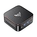 ACEMAGICIAN E1 Mini PC Ν95 3.4GHz 16GB DDR4 RAM 512GB M.2 SSD Micro Desktop Computer, 4K UHD HDMI+DP, Dual Bande WiFi/BT4.2/Gigabit Ethernet für Business, Heimkino, W11 Pro