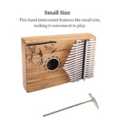 SUIOPPYUW 17 clés Kalimba Fingers Piano Pianos Instrument à main Cadeau d’anniversaire - Les Beatles, Paul McCartney, John Lennon, RIngo Starr, George Harrison SUIOPPYUW 17 clés Kalimba Fingers Piano Pianos Instrument à main Cadeau d'anniversaire – Image 5