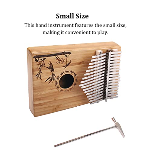 SUIOPPYUW 17 clés Kalimba Fingers Piano Pianos Instrument à main Cadeau d’anniversaire - Les Beatles, Paul McCartney, John Lennon, RIngo Starr, George Harrison SUIOPPYUW 17 clés Kalimba Fingers Piano Pianos Instrument à main Cadeau d'anniversaire – Image 6