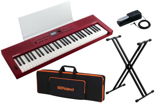 Roland ���[�����h / GOKEYS3-RD [�X�^���h���w�����鏃���L�������O�o�b�O�E�y�_���Z�b�g] (GO:KEYS 3) �_�[�N���b�h Digital Keyboard