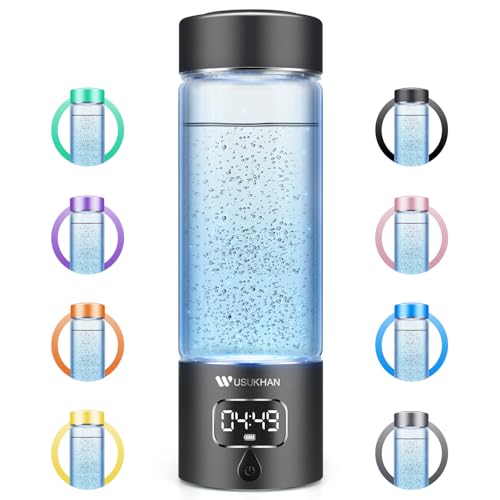 Hydrogen Water Bottle Generator with SPE/PEM–Portable Molecular Hydrogen Rich Water