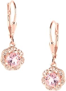 Shaya by CaratLane 925 Silver Cherry Blossom Hoop Earrings in Rose Gold Plated Gifts for Womens &amp; Girls