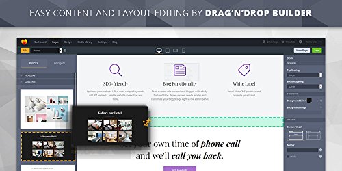 MotoCMS 3 - Professional Website Builder. Download. Create your website easy without any coding skills. - Thumbnail 4