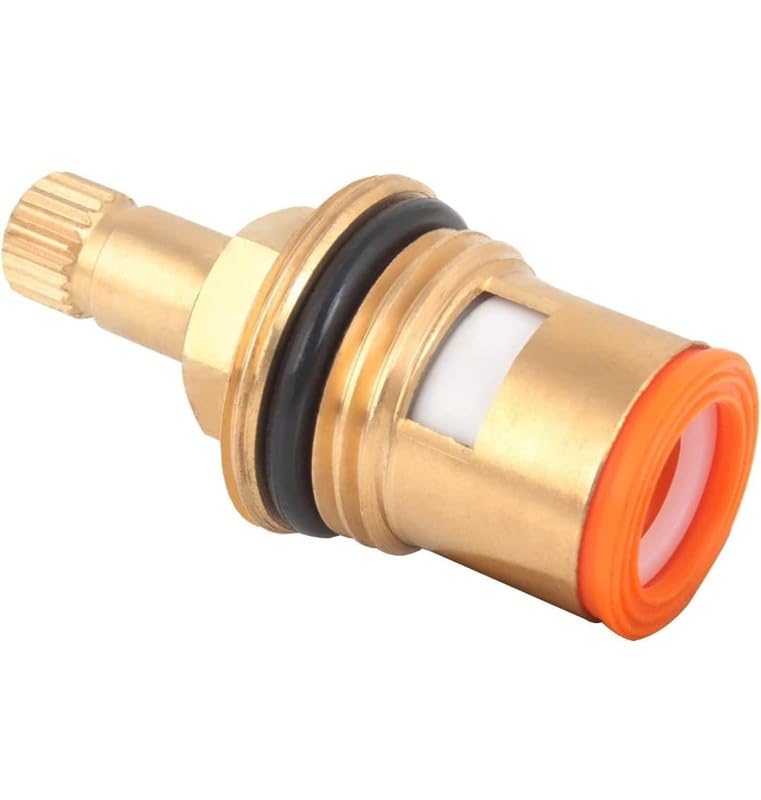 Quick click goods Half Turn Spindle|Brass Ceramic Quarter Turn Disc Cartridge/Spindle/Fitting for Hot & Regular Tape/Kitchen/Angel Cock/Taps of Bathroom/Angle Valve/Sink Mixer(3/4 inch Pack of 1)-image-43