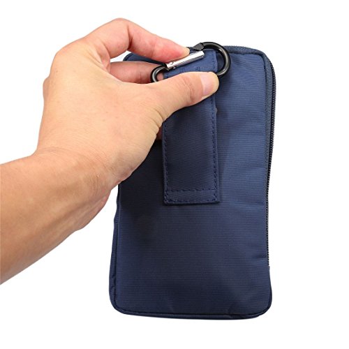 Étui housse multiusages universel bleu pour Tecno Mobile Pop 1S 2018 - 5