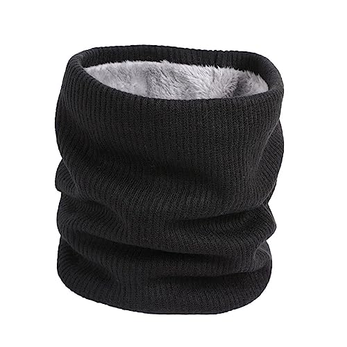 Holibanna Winter Scarf Men’s Scarf Winter Thermal Neck Men Scarf Creative Double-layer Scarf Windproof Neck Warmer Scarf Creative Double- Layer Scarf Cold Keep Warm Leggings Man