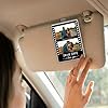 NAZENTI Drive Safe I Love You Car Visor Clip Custom Photo, Personalized Couple Picture Sun Visor Clip, Playing Card Photo Car Decor, Gifts for Valentine Design 01 #5
