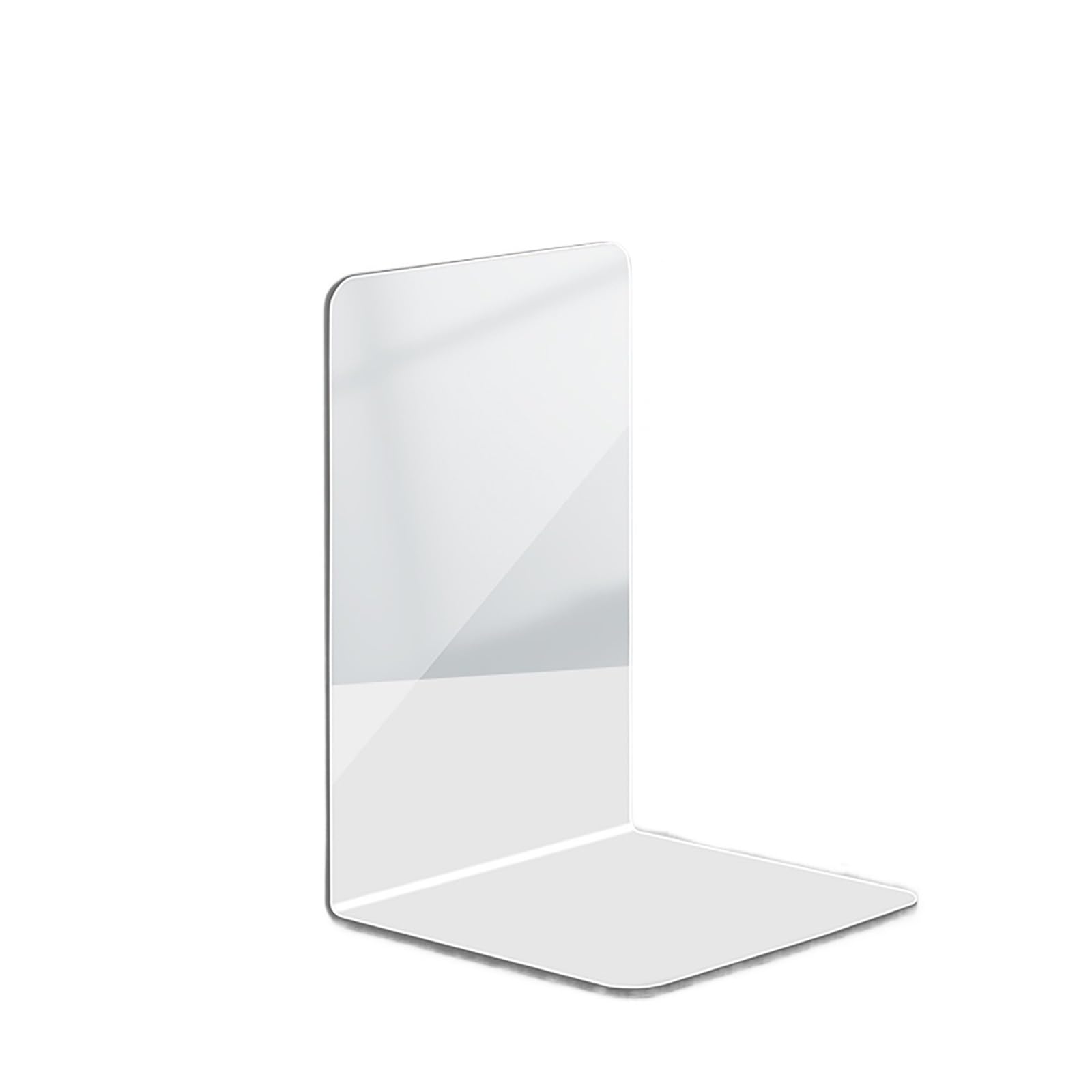 Bookends Bookends Non-Skid Book End Clear Holder For Library And Desktop Organizer Ends Shelves(Clear)
