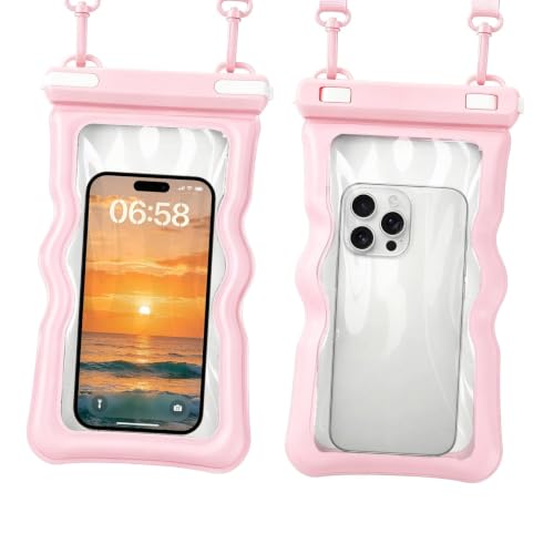 Funda impermeable para teléfono evita daños por agua en natación y deportes
