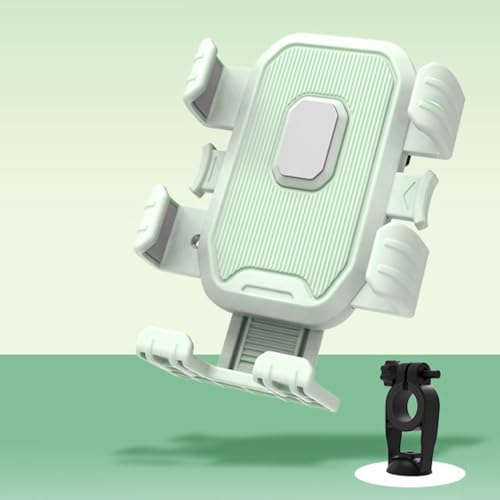 Serenophile Support de téléphone électrique en caoutchouc antidérapant réglable rotatif à 360° pour une prise en main sur le téléphone (guidon)