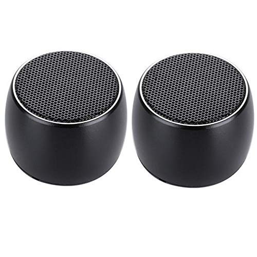 Mini Magnetic Portable Bluetooth Stereo Dual Speaker, Travel Friendly, HD Sound, Outdoor Parties