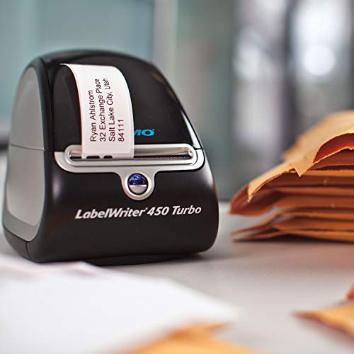 DYMO Label Printer | LabelWriter 450 Direct Thermal Label Printer, Great for Labeling, Filing, Mailing, Barcodes and More, Home 