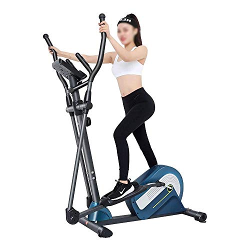 Image of Elliptical Machine Space Walker Home Small Elliptical Machine 8-Level Resistance Adjustment for Home Fitness Cardio Training Workout