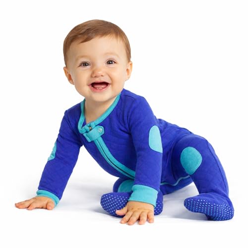 Image of baby deedee Sleepsie Quilted - Cotton Baby Footed Pajama