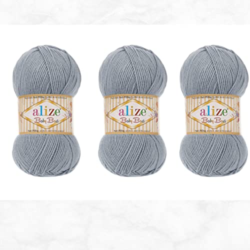 Alize Baby Best Yarn 90% Anti-Pilling Acrylic 10% Soft Bamboo ...