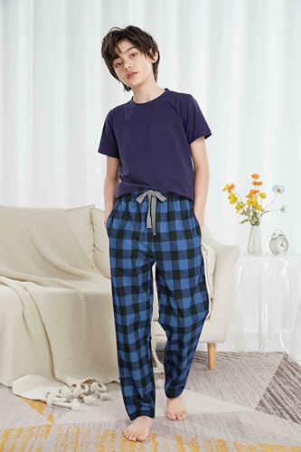 HiddenValor Big Boys Cotton Pajama Lounge Pants With Pockets3