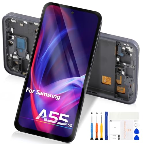 Écran Samsung Galaxy A55 5G Écran Tactile LCD A556 Bloc Réparation Noir