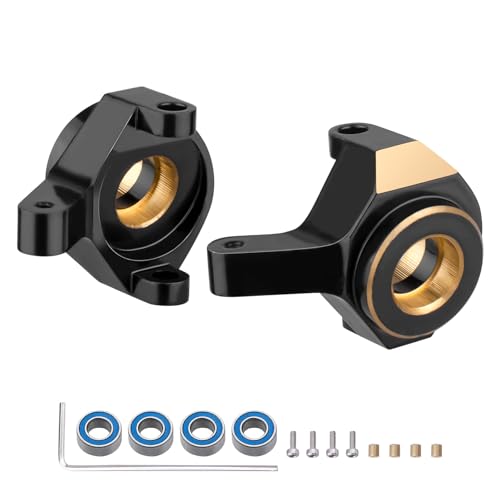 Poignées de direction en laiton massif pour AXIAL SCX24 AXI90081