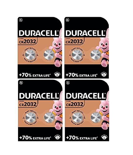 Duracell 8 x CR 2032 (4 paquetes de 2 Pilas) 8 Pilas (DL/CR2032)