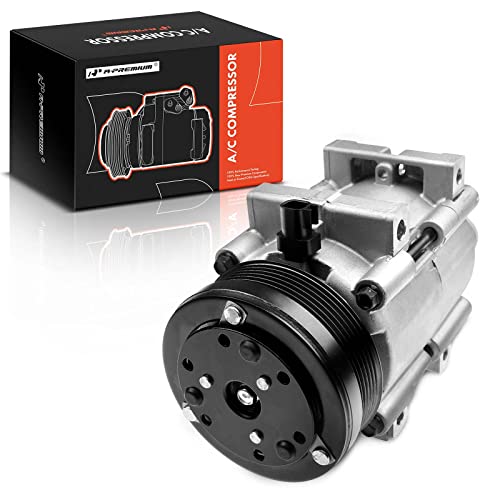 A-Premium AC Compressor with Clutch Compatible with Ford Mustang 4.0L