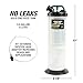 OEMTOOLS 24936 Manual Fluid Extractor Pump, 2.1 Gallon (8L) Oil Extractor Pump Capacity, Use for Oil, Coolant, and Transmission Fluid, 2 Dipstick Adapters, 5ft Hose