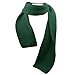 Piewag Kids Knit Scarf Toddler Winter Warm Scarves Neck Warmer Fashion Solid Color Scarf for Boys Girls Green