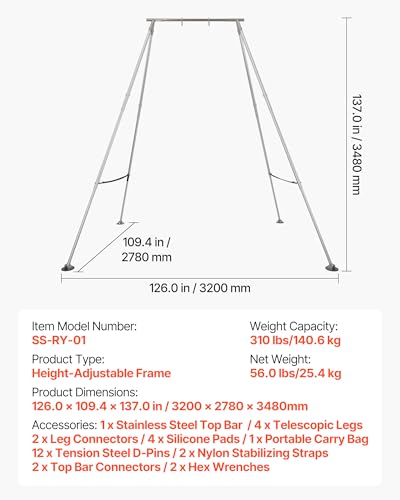 VEVOR Adjustable Yoga Aerial Rig Review