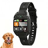 GPS Wireless Dog Fence System,Invisible Fence for Dogs with GPS Collar,Wireless Electric Dog Fence for Large & Small Dogs– Adjustable Boundary Collar,Waterproof & Rechargeable,Large Yard & Outdoor Use