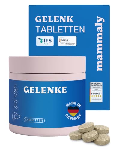 mammaly NEUHEIT 2026: Gelenktabletten mit Grünlippmuschel (200 Stück)