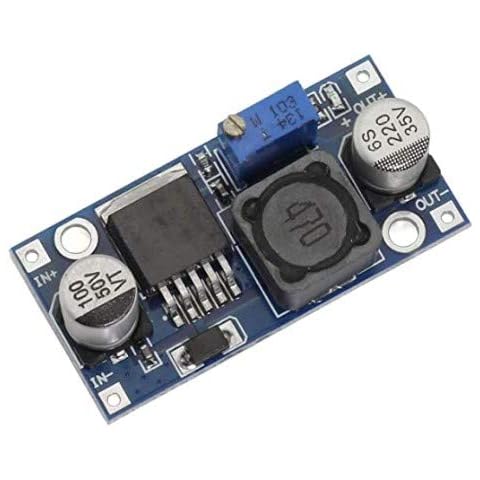 ZYAMY LM2596S Buck Converter DC-DC Adjustable 3A Step Down Power Supply Module Voltage Regulator Cover