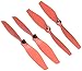 Ghostdrone 2.0 2 Pairs 8.5 Inch CW/CCW Self-locking Propeller for EhANG Orange