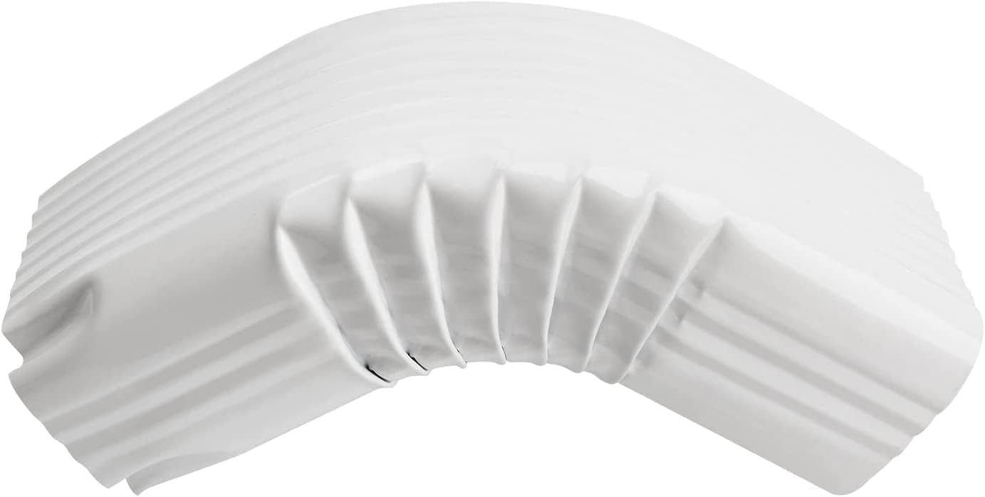 Offset Gutter Downspout Elbow Style Aluminum Rain Gutter