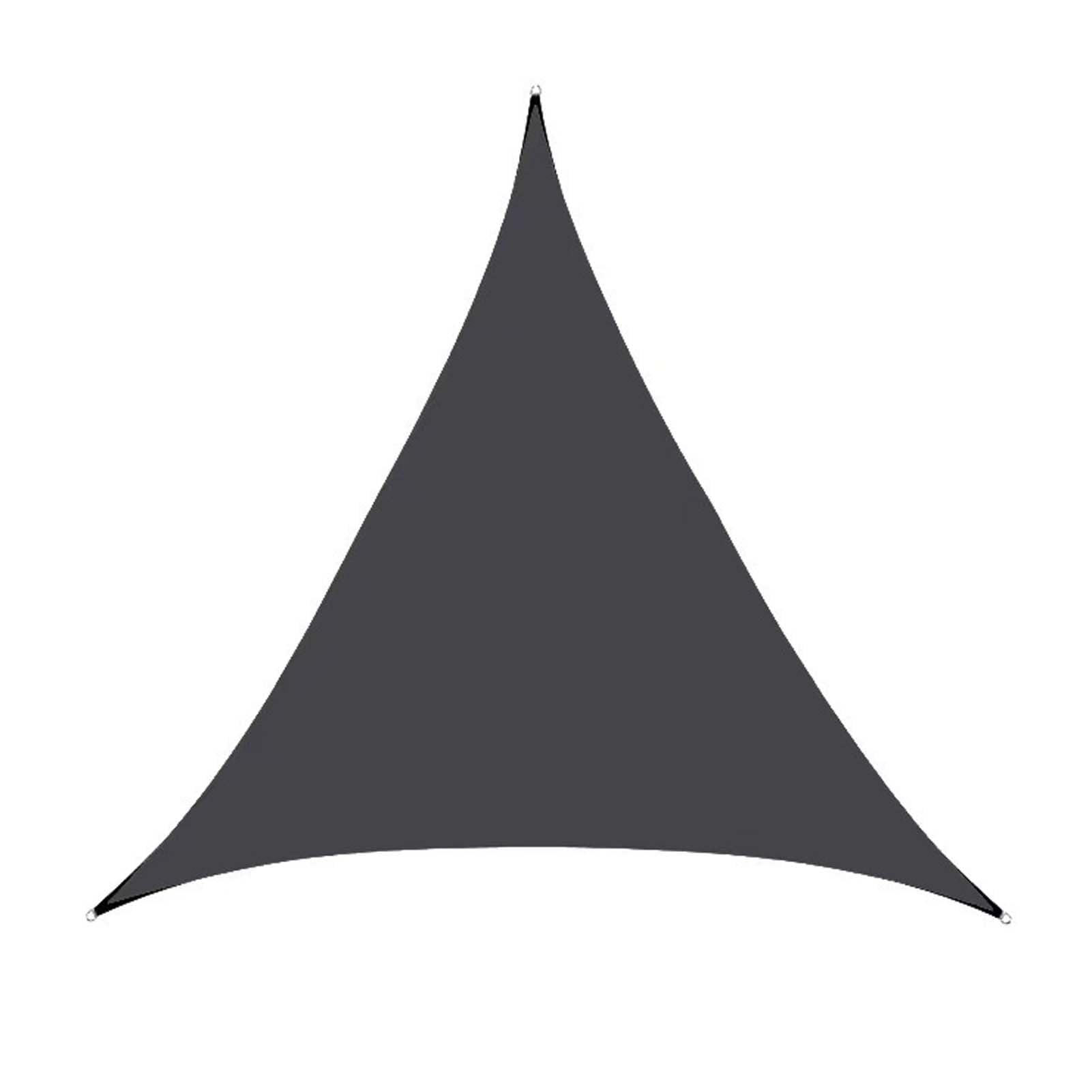 GJZQDKX Waterproof Shade Sail, HDPE Fabric Canopy, 98% UV Protection Sunshade, Weather Resistant Triangle Shade Cloth with D-Ring, Outdoor Sun Protection Sail for Deck and Garden