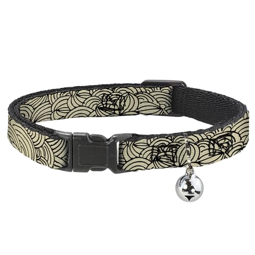 Collar de Gato Breakaway Doodle1 Crema para Felinos Exploradores de Casa 2