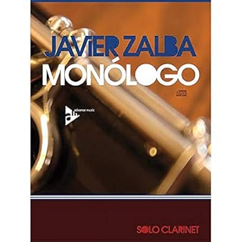 Paperback Monólogo: For Clarinet in A or B-flat, Book & CD (Advance Music) Book