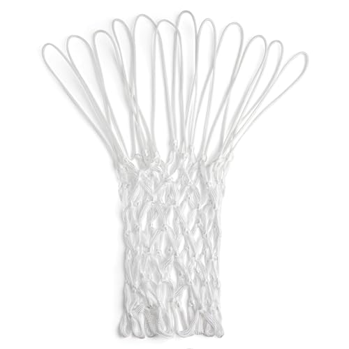 Champion Sports 6mm - 228gm - Basketball Net - Non-Whip Action - Whiite