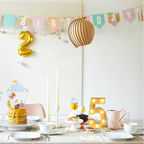 LED Zahlen Lampe Nummer Beleuchtete Ziffern 0 bis 9,Led dekoration für Geburtstag Party Hochzeit & Urlaub Haus Bar (1) – Bild 5