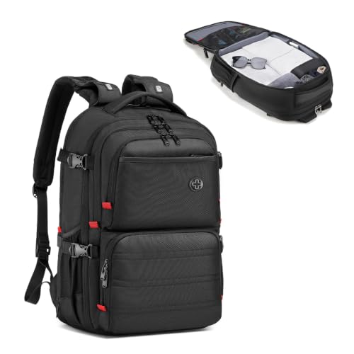 CROSSGEAR Travel Backpack 40L Expandable Large Ergonomic Laptop Backpack | Fit 17.3 Inch Laptop, RFID Protetion Pocket, TSA-Friendly Luggage Airline Approved, Computer Bag for Men Business Work Travel - image 1