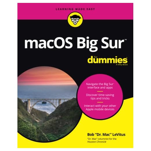 macOS Big Sur For Dummies (For Dummies (Computer/Tech))
