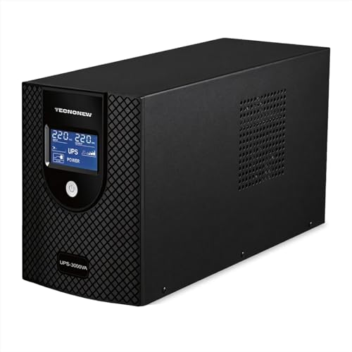 🔌 【MULTIPORTA E VERSATILITÀ】 Dotato di 4 prese di tipo Schuko, il gruppo di continuità per modem è altamente versatile e adatto per una vasta gamma di applicazioni. Le sue dimensioni compatte di 39.5 x 14.5 x 16.5 cm lo rendono un dispositivo facile da collocare in diversi ambienti, mentre le 4 batterie da 12V 9.0A incluse nel prodotto assicurano un funzionamento continuo e affidabile
