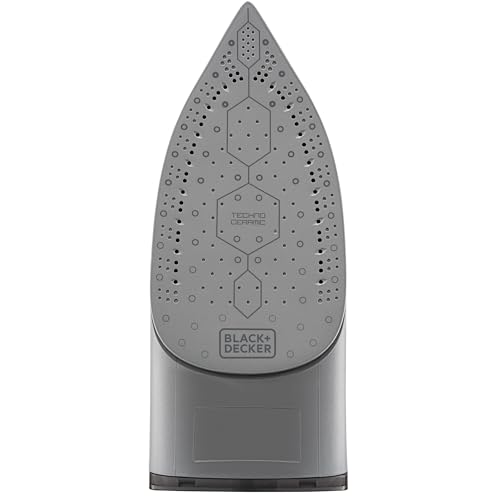 Black Decker Ferro de Passar Roupa com Vaporizador, Desligue Automático, Vermelho, Modelo FX3900, 11