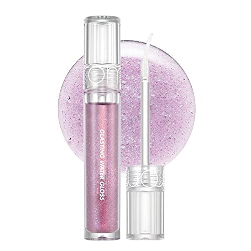 [rom&nd] Glasting Water Gloss 3 colors | Syrupy gloss, Glossy Finish, Long-lasting, moisturizing, Highlighting, Natural-beauty | Gloss for Daily Use, K-beauty | 4.5g/0.16oz No. 02 NIGHT MARINE