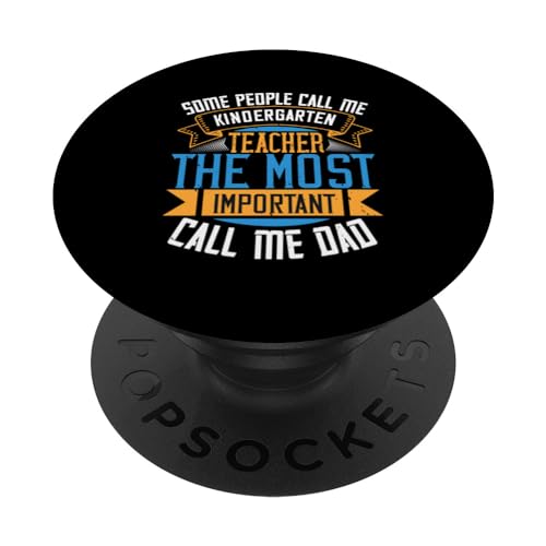 Some People Call Me Kindergarten Teacher Back To School PopSockets PopGrip Intercambiable