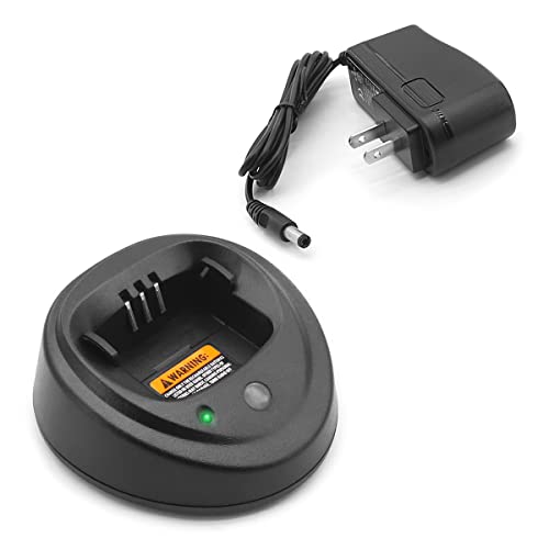 Cargador de escritorio Motorola CP200, EP450 y PR400 base de carga rápida de repuesto