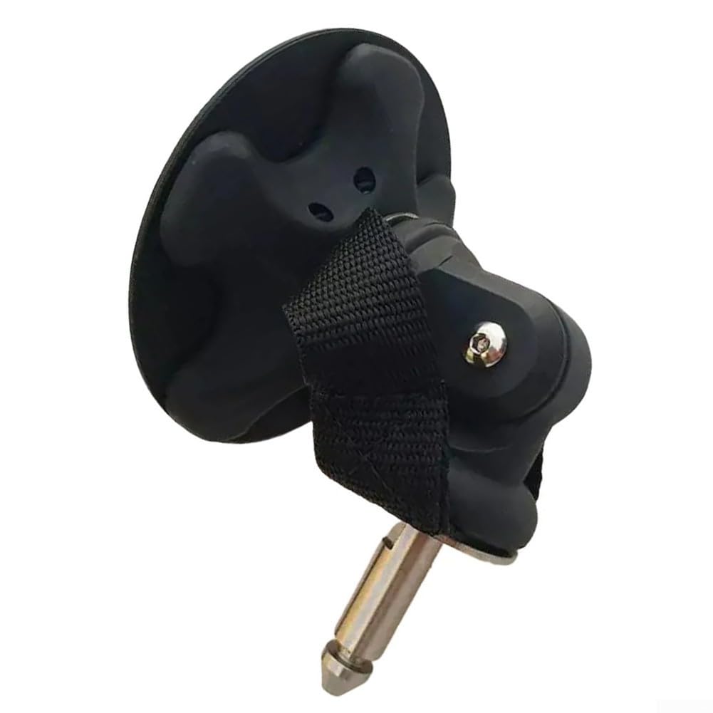Base per albero da windsurf, rotazione a 360°, perno M8 in acciaio inox e giunto tendineo in nylon, per riparazione tavola da vela, pezzo di ricambio