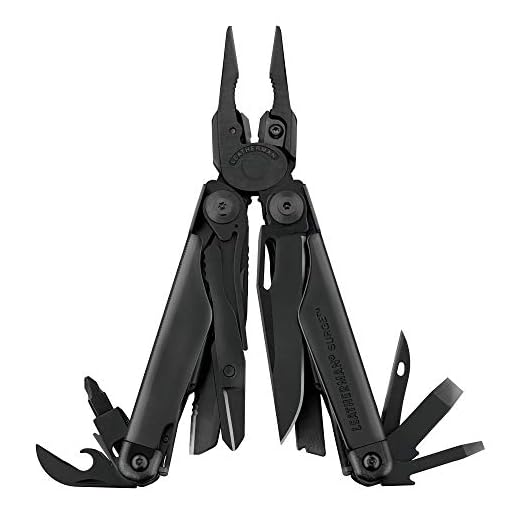 LEATHERMAN, Surge, 21-in-1 Heavy-Duty Multi-tool for Work, Home, Garden, DIY & Auto, Black with Premium Nylon Sheath
