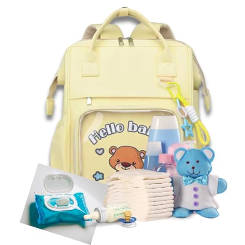 Image of Aavjo , Baby Diaper Bag for Mother, Maternity Backpack, Baby Travel Bag, Waterproof Diaper Pouch