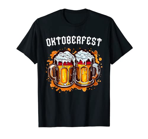 Camiseta divertida del Oktoberfest 2023 con bandera del equipo alemán de beber cerveza Camiseta