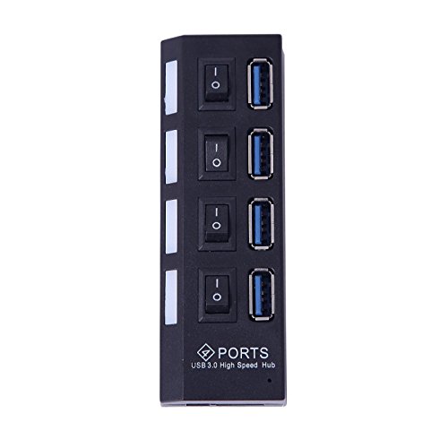 Golden Seeds 4 Porte USB 3.0 HUB Splitter Extender...