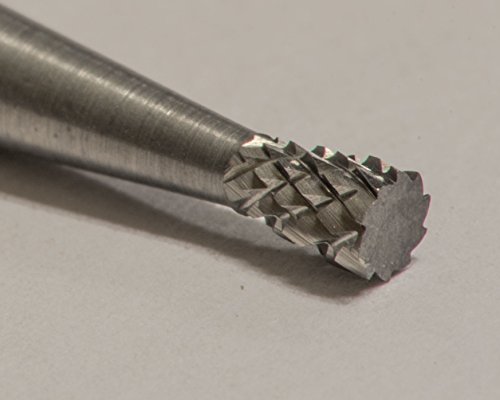 Fresa carburo sólido doble corte SN-41 3/32" x 1/8" miniatura 2
